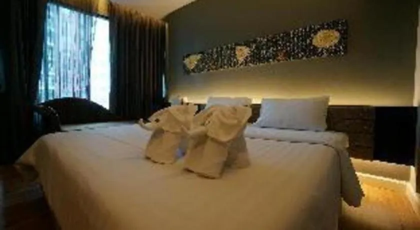 Bed in The Bangkok Venice Suite