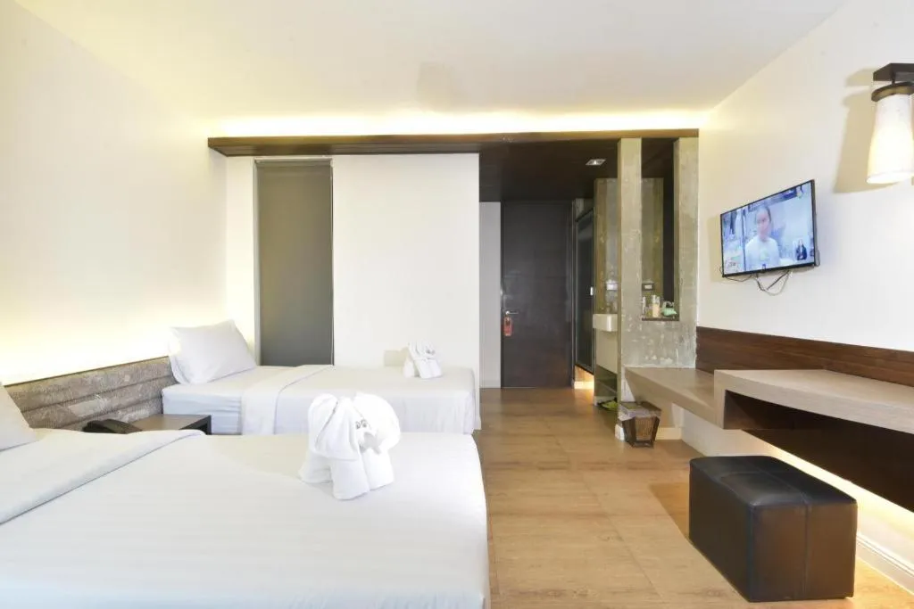 Bed in The Bangkok Venice Suite