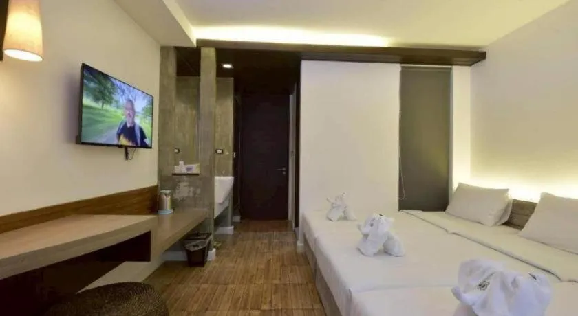 Bed in The Bangkok Venice Suite