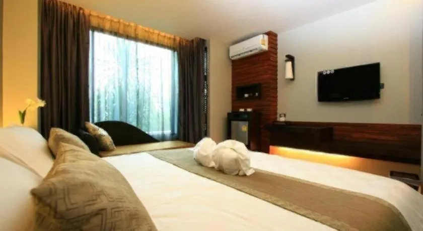 Bed in The Bangkok Venice Suite