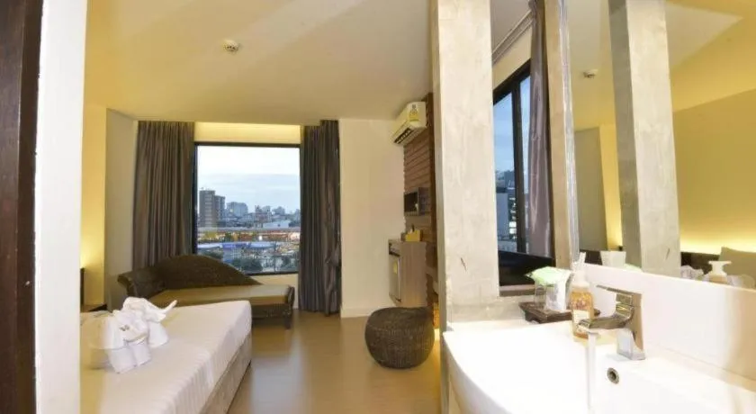 Bed in The Bangkok Venice Suite