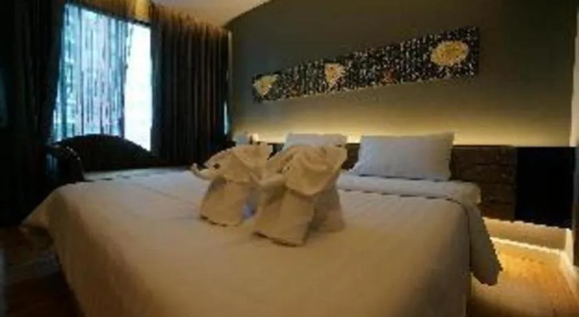 Bed in The Bangkok Venice Suite