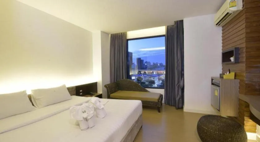 Bed in The Bangkok Venice Suite