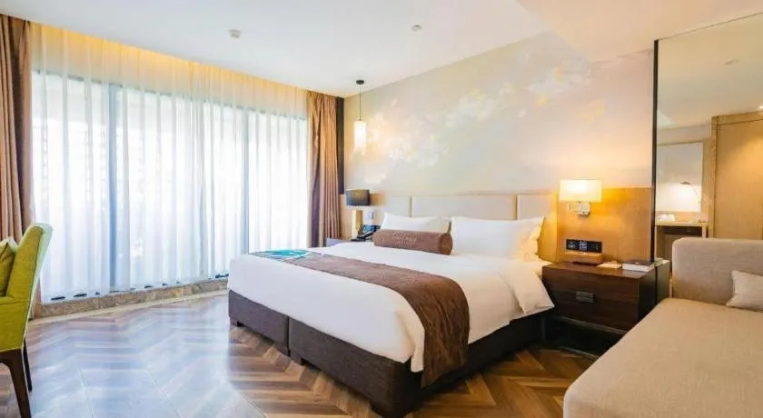 Bed in James Joyce Coffetel Chengdu Jichang Road Shenxianshu