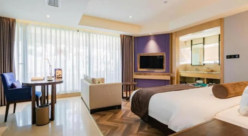 Bed in James Joyce Coffetel Chengdu Jichang Road Shenxianshu