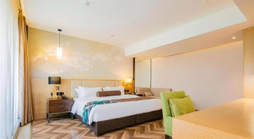 Bed in James Joyce Coffetel Chengdu Jichang Road Shenxianshu