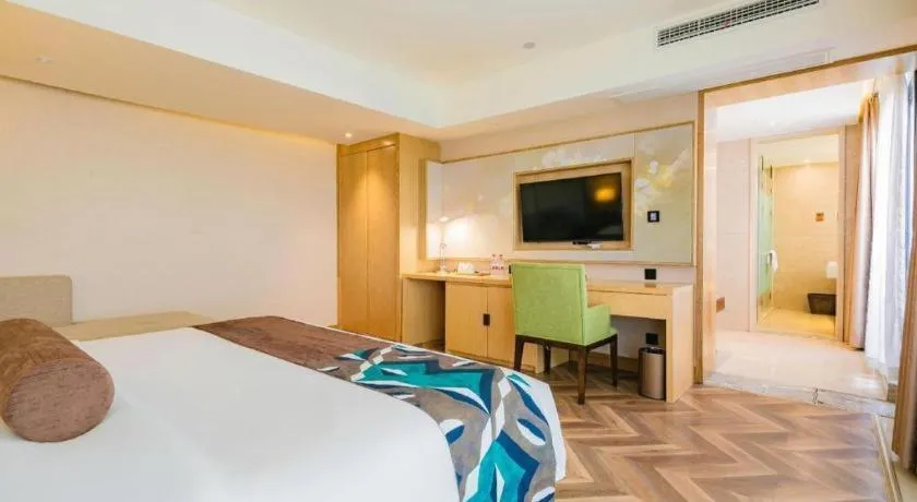 Bed in James Joyce Coffetel Chengdu Jichang Road Shenxianshu