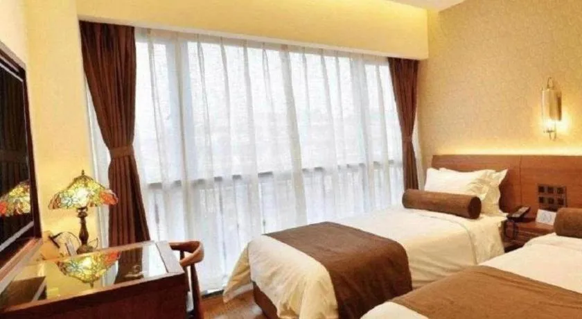 Bed in James Joyce Coffetel Chengdu Jichang Road Shenxianshu