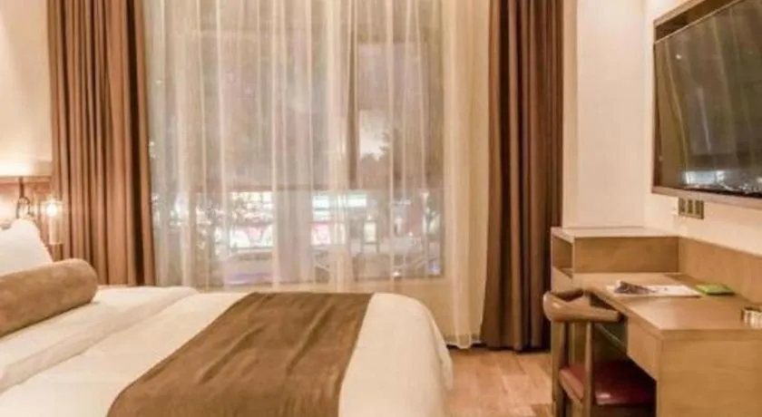 Bed in James Joyce Coffetel Guangzhou Dongxiaonan Metro Station Branch