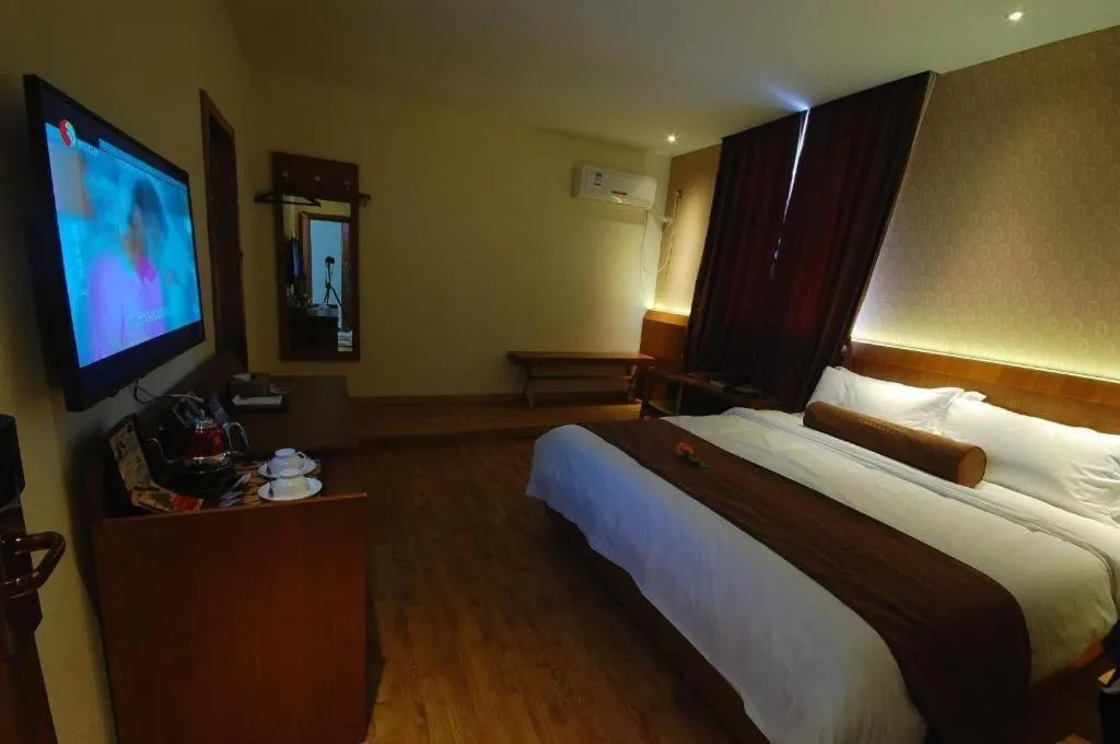 Bed in James Joyce Coffetel Lushan Scenic Spot Guling Street Branch