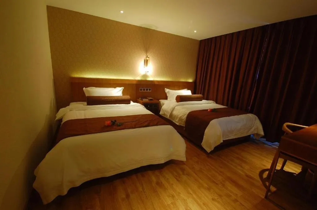 Bed in James Joyce Coffetel Lushan Scenic Spot Guling Street Branch