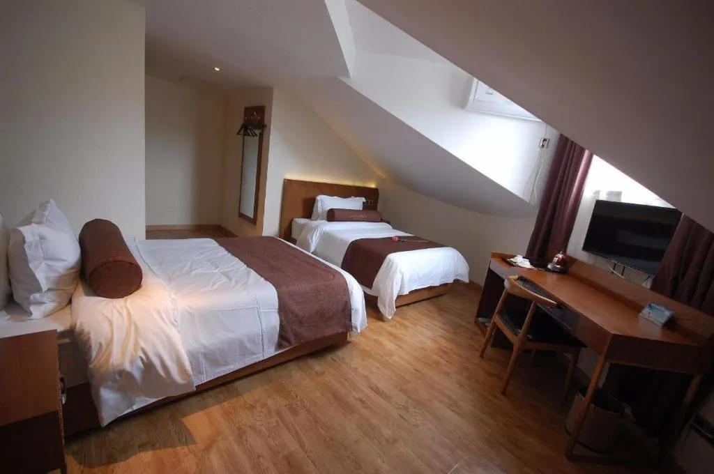 Bed in James Joyce Coffetel Lushan Scenic Spot Guling Street Branch