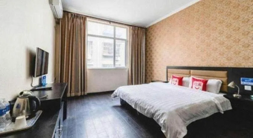 Bed in PAI Hotel Beijing Capital International Airport Linhe Development Zone