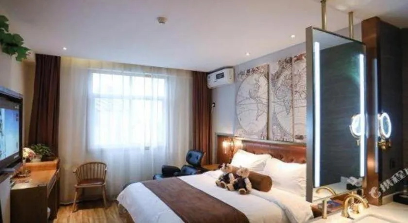 Bed in James Joyce Coffetel Nanchang West Station Nanchang University