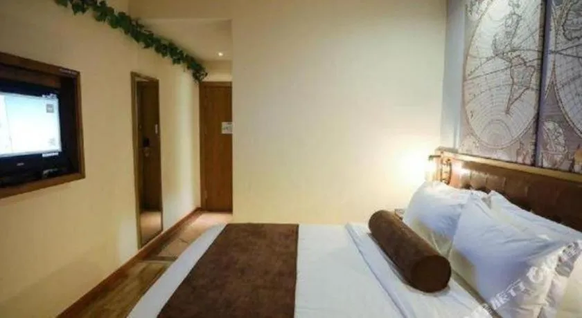 Bed in James Joyce Coffetel Nanchang West Station Nanchang University