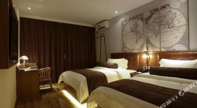 Bed in James Joyce Coffetel Nanchang West Station Nanchang University