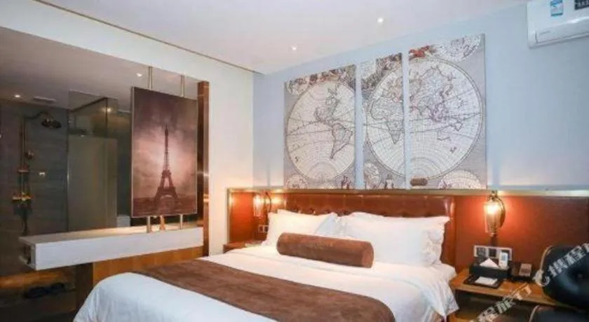 Bed in James Joyce Coffetel Nanchang West Station Nanchang University