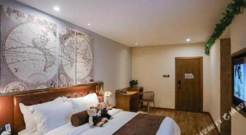 Bed in James Joyce Coffetel Nanchang West Station Nanchang University