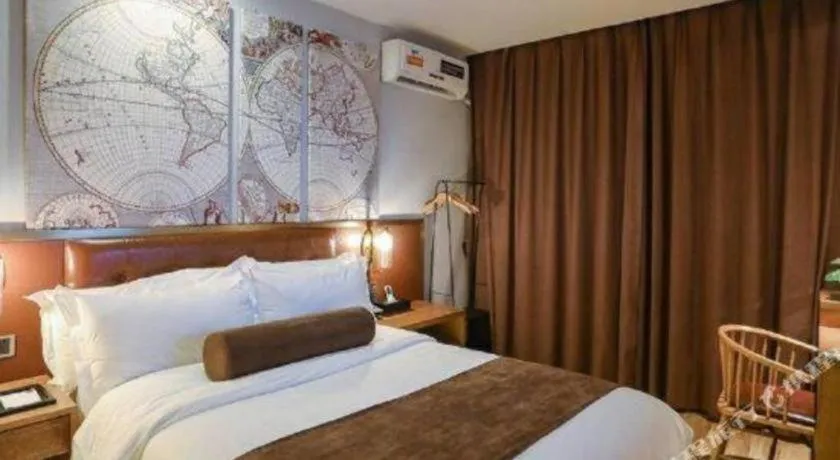 Bed in James Joyce Coffetel Nanchang West Station Nanchang University