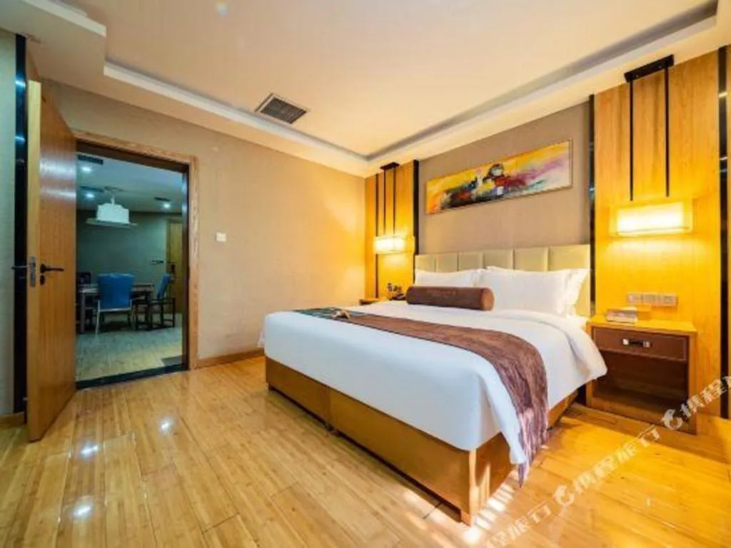 Bed in James Joyce Coffetel Xi'an Laochenggen Hongmiaopo Metro Station