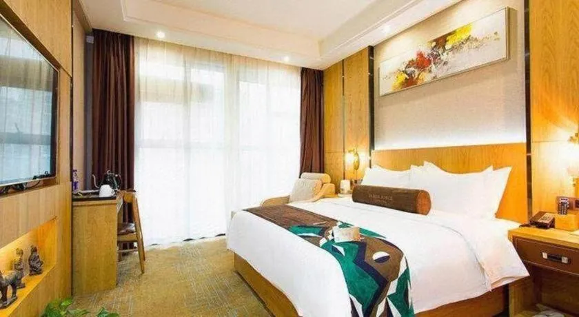 Bed in James Joyce Coffetel Xi'an Laochenggen Hongmiaopo Metro Station