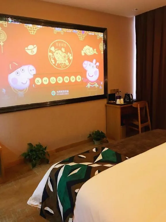 Bed in James Joyce Coffetel Xi'an Laochenggen Hongmiaopo Metro Station