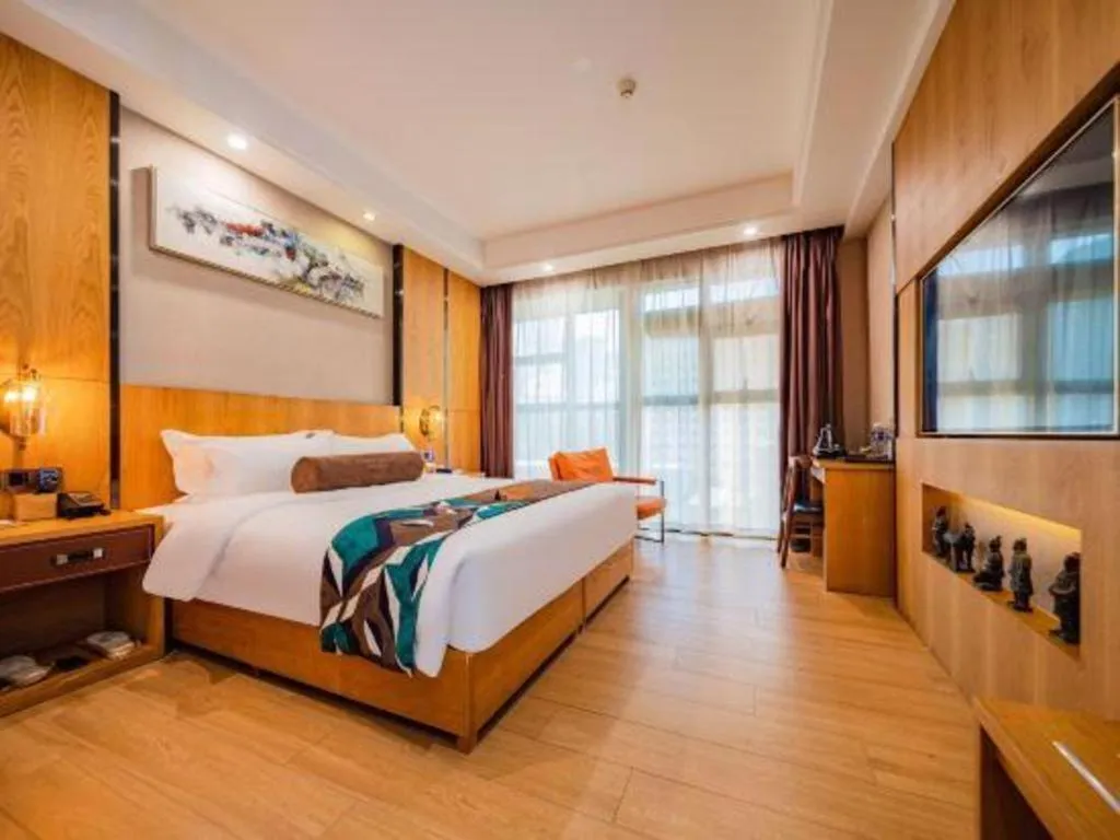 Bed in James Joyce Coffetel Xi'an Laochenggen Hongmiaopo Metro Station