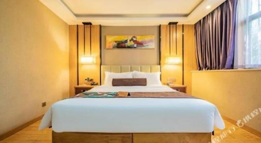 Bed in James Joyce Coffetel Xi'an Laochenggen Hongmiaopo Metro Station