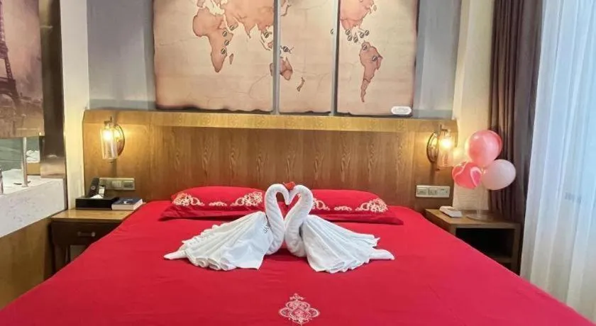 Bed in James Joyce Coffetel Shijiazhuang Century Park Shiji Huamao