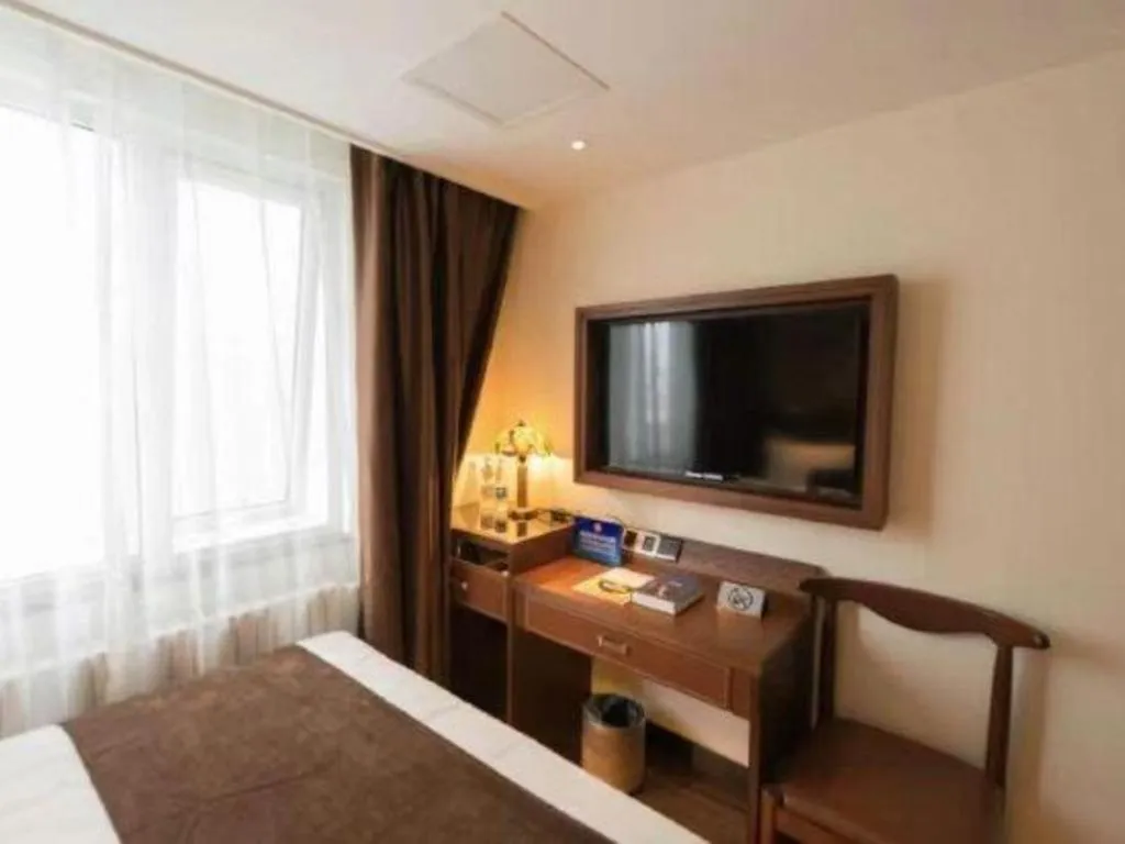 Bed in James Joyce Coffetel Beijing Qianmen Branch