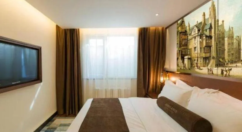 Bed in James Joyce Coffetel Beijing Qianmen Branch