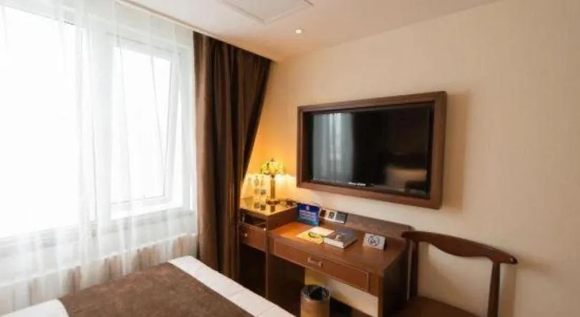 Bed in James Joyce Coffetel Beijing Qianmen Branch