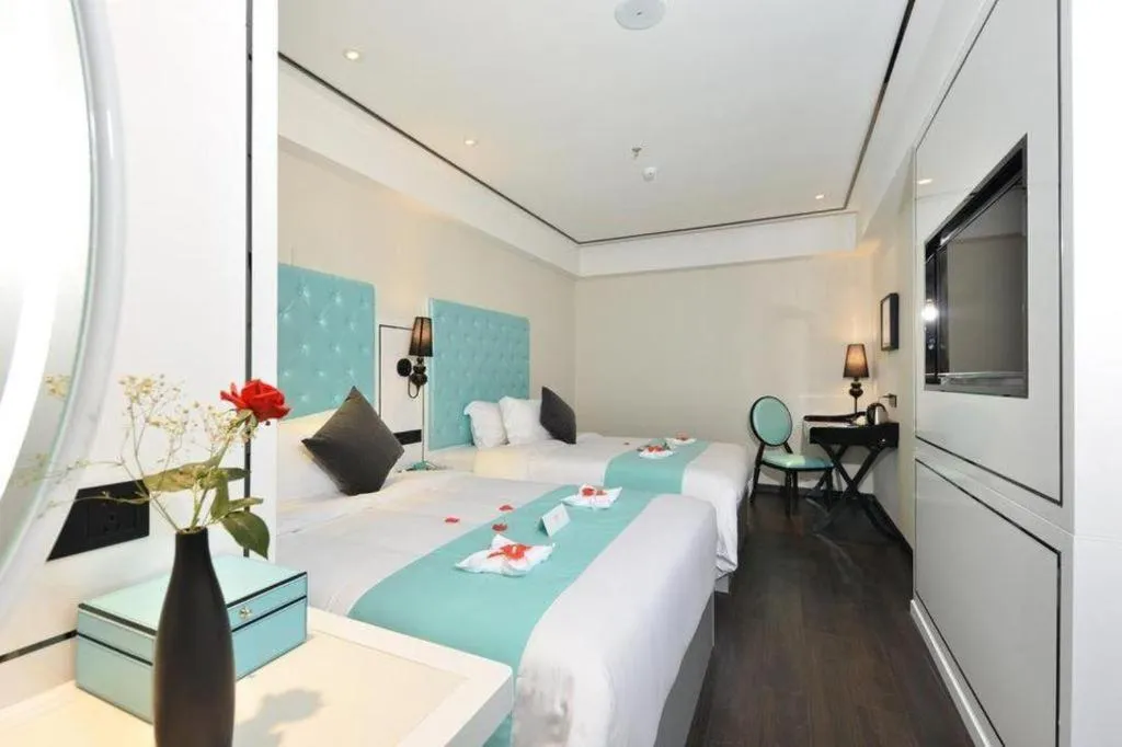 Bed in Xana Hotelle Guangzhou Tiyuxi Road Metro Station Branch