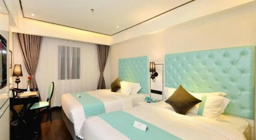 Bed in Xana Hotelle Guangzhou Tiyuxi Road Metro Station Branch