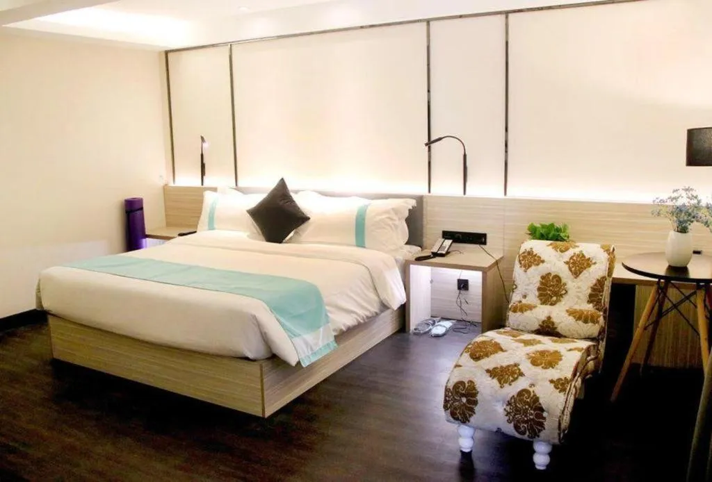 Bed in Xana Lite Beijing Liangxiang University City Branch