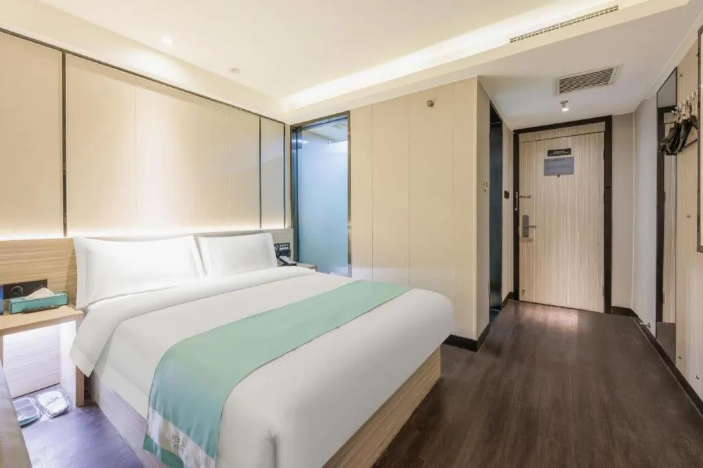 Bed in Xana Lite Beijing Liangxiang University City Branch