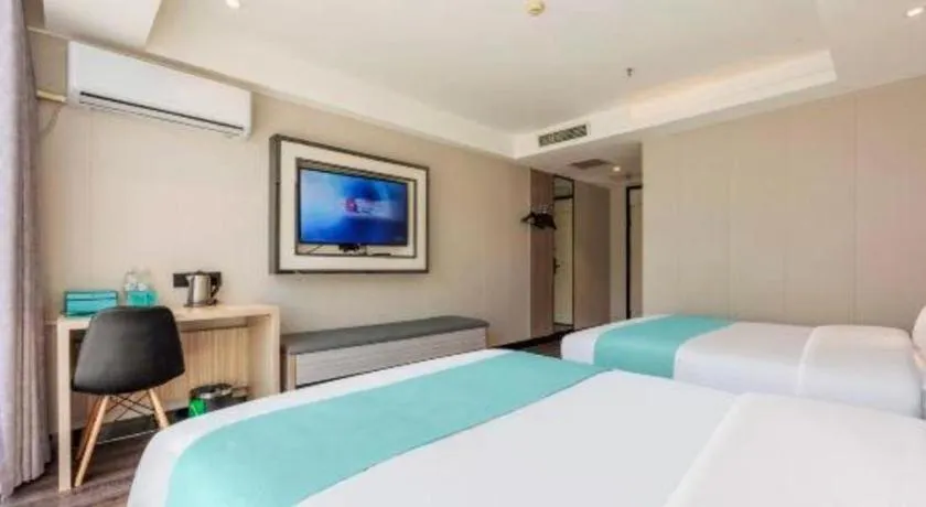 Bed in Xana Lite Beijing Liangxiang University City Branch