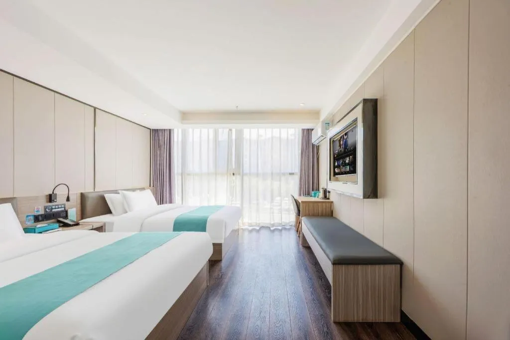 Bed in Xana Lite Beijing Liangxiang University City Branch