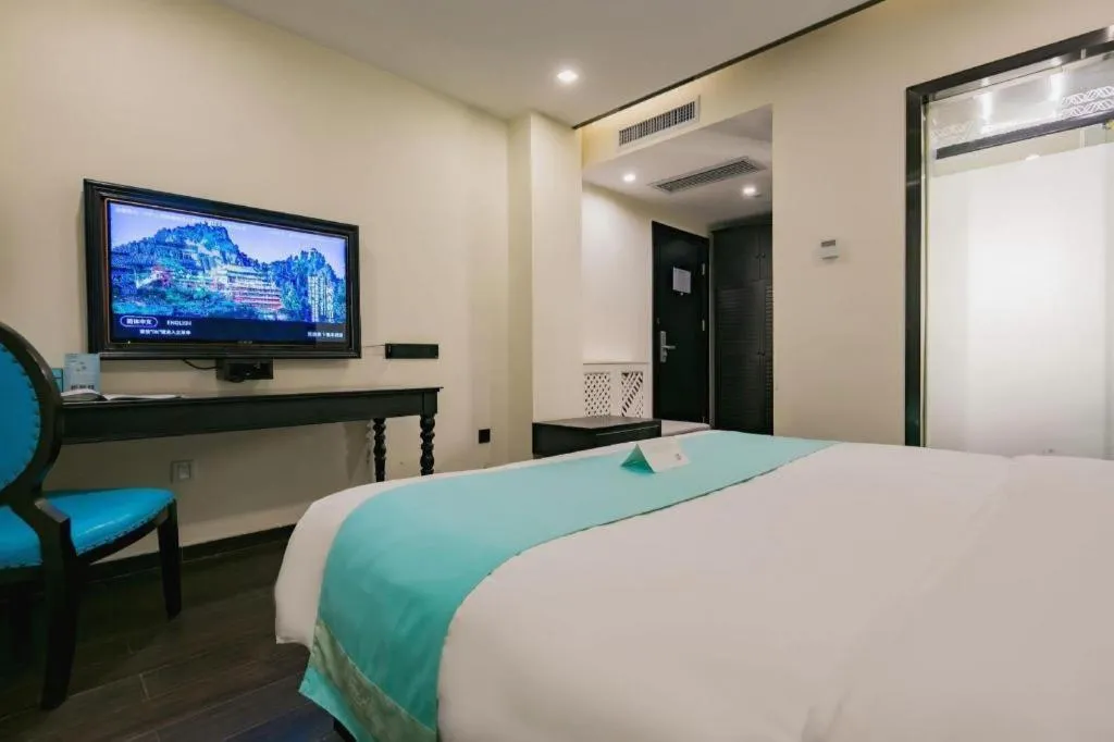 Bed in Xana Hotelle XiAn Railway Station Wulukou Wanda Plaza Branch