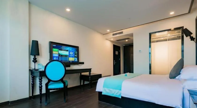 Bed in Xana Hotelle XiAn Railway Station Wulukou Wanda Plaza Branch