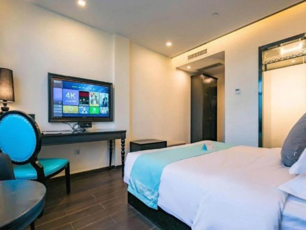 Bed in Xana Hotelle XiAn Railway Station Wulukou Wanda Plaza Branch