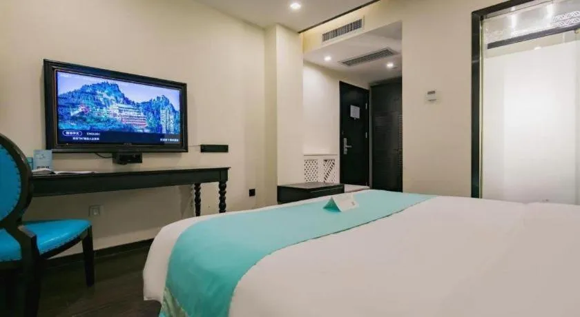 Bed in Xana Hotelle XiAn Railway Station Wulukou Wanda Plaza Branch