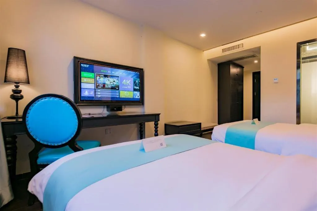 Bed in Xana Hotelle XiAn Railway Station Wulukou Wanda Plaza Branch