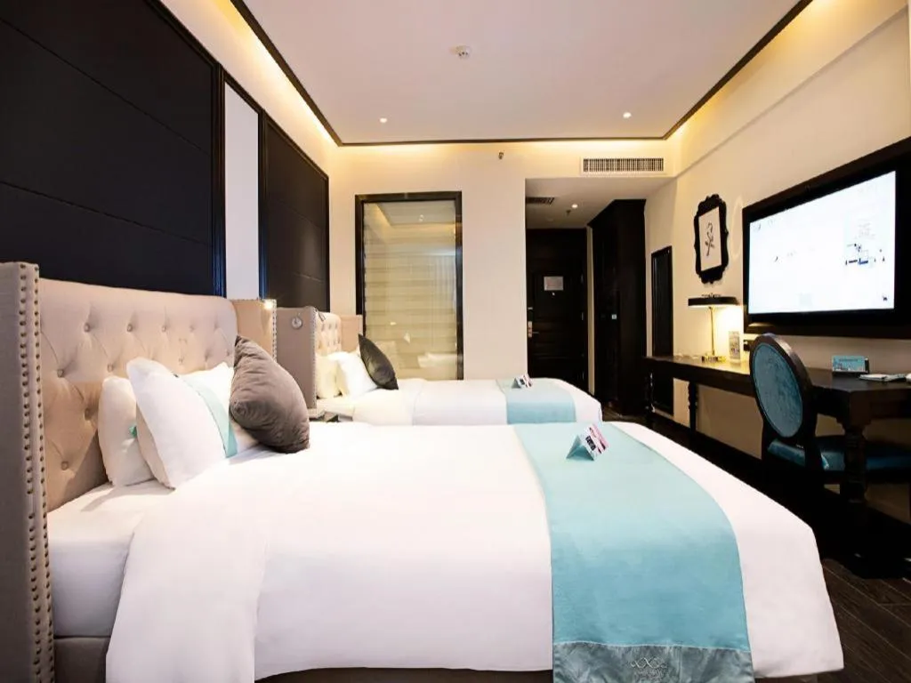 Bed in Xana Hotelle Zhengzhou Guoji Branch