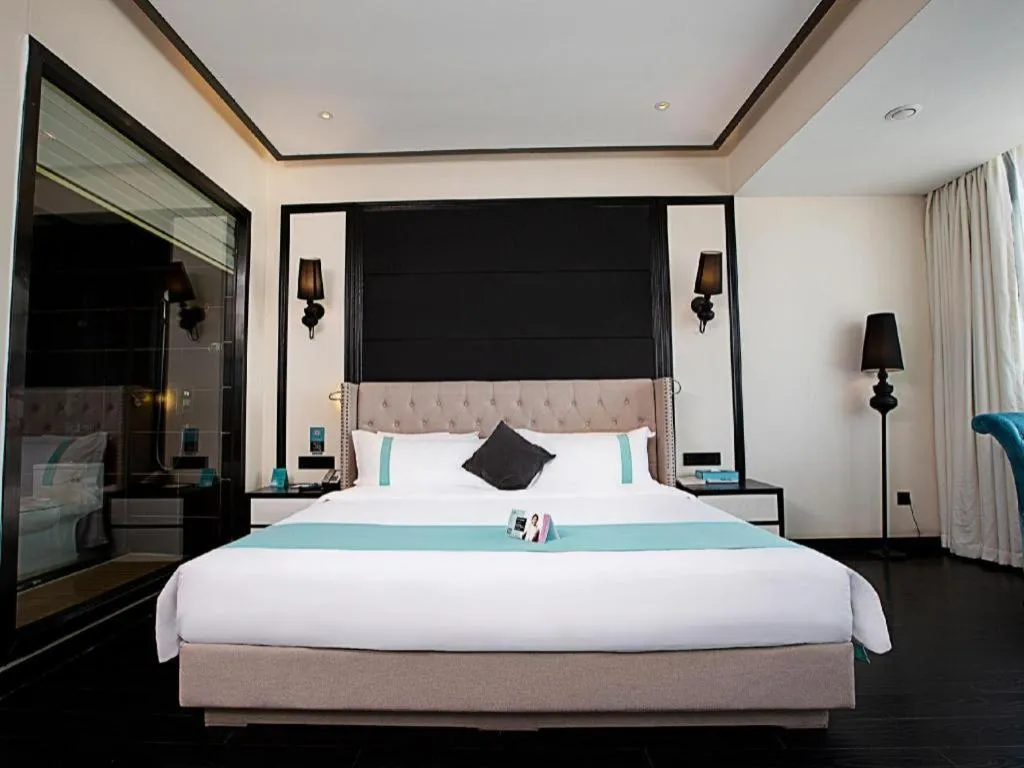 Bed in Xana Hotelle Zhengzhou Guoji Branch