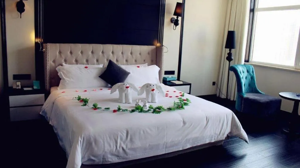 Bed in Xana Hotelle Zhengzhou Guoji Branch