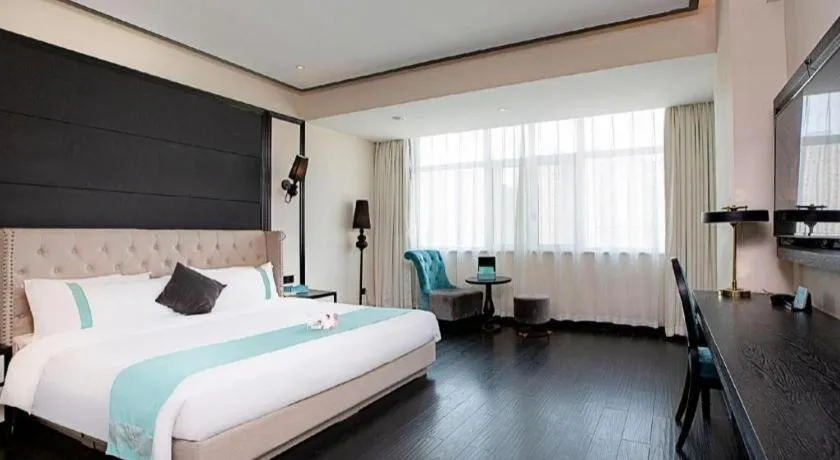 Bed in Xana Hotelle Zhengzhou Guoji Branch