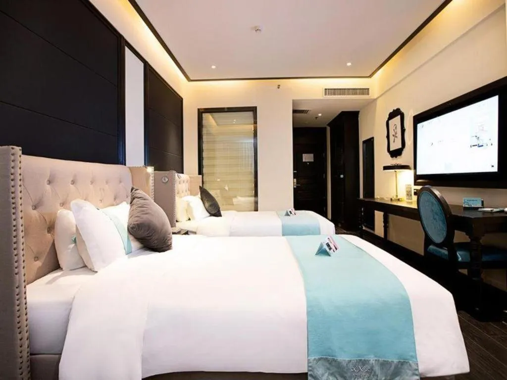 Bed in Xana Hotelle Zhengzhou Guoji Branch