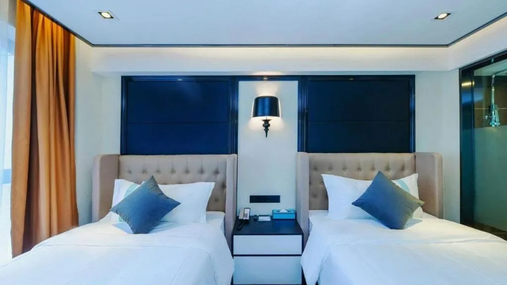 Bed in Xana Hotelle Zhengzhou Guoji Branch