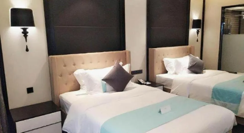Bed in Xana Hotelle Zhengzhou Guoji Branch